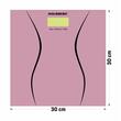 ELEKTRONIKUS MÉRLEG HB 6003 PINK (az akkumulátor díját tartalmazza)