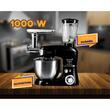 Minden az egyben multifunkcionális konyhai robotgép Hausberg HB-7605, 1000 W, mixer/turmixgép/húsdaráló, fekete