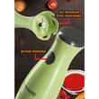 Blender de mana Hausberg HB-7669VR, 350 W, Lama din otel inoxidabil, Ax interior din otel inoxidabil, Verde