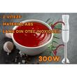 HAUSBERG HB-7674AB botmixer, 300W, 2 sebesség, ABS anyag, rozsdamentes acél pengék, fehér