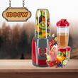 Turmixgép Hausberg HB-7675RS piros, teljesítmény 1000 W, űrtartalom 1000 ml, réz motor