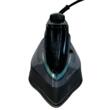 Vasaló LED képernyővel HAUSBERG HB-7825NG, titán vasalótalp, 3000 W, 11 hőmérséklet fokozat, 350 ml, fekete