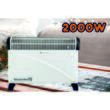 Elektromos konvektor Hausberg HB 8201, 2000 W, 3 teljesítményfokozat, állítható termosztát, turbó funkció