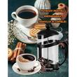 Üveg adagoló kávé/tea HB-H 129, rozsdamentes szűrő, 800 ml