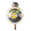 Csomag LPG gáztűzhely (hengeres) Hausberg HB-1010AB, piezo-gyújtás, 4,2kW, Fehér, hengeróra, 1m gáztömlő MN2015 és 2 tömlőbilincs