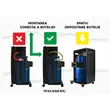 Hausberg HB-1020NG gáz LPG (hengeres) és villanytűzhely csomag, piezoelektromos gyújtás, 4,2kW, Fekete, hengeróra, 1m gáztömlő MN2015 és 2 tömlőbilincs