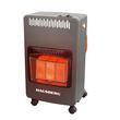 Hausberg HB-1021NG LPG gáztűzhely, piezoelektromos gyújtás, 3 kerámia fűtőlap, összteljesítmény 4,2 kW, automata gázelzáró rendszer, fekete