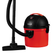 Porszívó nedves és száraz szívással Hausberg HB-2095RZ, 1200 W, nagy kapacitású, 15 l, piros/fekete