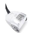 Zsákos porszívó HAUSBERG HB-2877AB, száraz szívás, 4 liter, 800 W, motorvédelem, kábelvezető rendszer, fehér-szürke