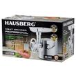 Hausberg HB-3445 húsdaráló, 3200 W, 2 kg / perc, zöldségtoló, alumínium ház, réz motor