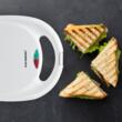Sandwich Maker Hausberg HB-3510, 800 w, Alb