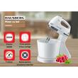 Keverő edénnyel HAUSBERG HB-3550GR, 7 sebesség, teljesítmény 250W, 2L, szürke