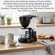Filtru de cafea Hausberg HB-3650, 600 ml, 650 - 800 W, Negru