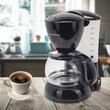 Kávéfilter Hausberg HB-3650, 600 ml, 800 W, fekete