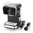 2 az 1-ben eszpresszógép HAUSBERG HB-3730IN, meleg és hideg, 20 bar, 1350 W, 1,5 L, túlmelegedés és túlnyomás elleni védelem, ERP, NTC, PID, időzítő, kijelző, habosítás, őrölt kávé és kapszulák