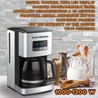 Digitális kávészűrő programozási funkcióval HAUSBERG HB3755, 1000-1200 W, 1,8 l, Wifi, LED kijelző, védelmi rendszer, Inox