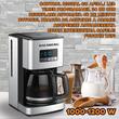 Digitális kávészűrő programozási funkcióval HAUSBERG HB3755, 1000-1200 W, 1,8 l, Wifi, LED kijelző, védelmi rendszer, Inox
