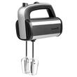 HAUSBERG HB-4201NG Kézi mixer, 5 sebességes, Réz motor, 250W-400W, Rozsdamentes ház, Fekete
