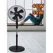 Ventilátor lábbal Hausberg HB5200 Sebesség, 40 cm, 3 sebesség, időzítő 1-2 óra