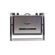 Sandwich maker & grill HAUSBERG HB-539IN, 1100-1300W, Termostat reglabil, Placi acoperite cu granit, Corp din Inox