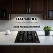 Beépíthető főzőlap Hausberg HB-563, Gáz, 4 égős, Fekete