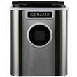 Aparat de preparat gheata HAUSBERG HB-6020, capacitate vas apa 2.2 litri, productie cuburi gheata 12 kg / 24 ore, capacitate de stocare 0.8 kg, posibilitate selectare dimensiune cuburi, argintiu