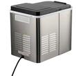 Aparat de preparat gheata HAUSBERG HB-6020, capacitate vas apa 2.2 litri, productie cuburi gheata 12 kg / 24 ore, capacitate de stocare 0.8 kg, posibilitate selectare dimensiune cuburi, argintiu