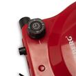 Speciális pizzasütő XL HAUSBERG HB-675RS kősütőfelülettel, hőszabályozóval 405°C-ig, Piros