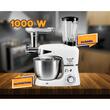 Minden az egyben multifunkcionális konyhai robotgép Hausberg HB-7605AB, 1000 W, mixer/turmixgép/húsdaráló, fehér