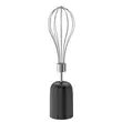 Turmixgép 3 az 1-ben HAUSBERG HB-7701NG, 500 W, 2 sebesség, ABS anyag, rozsdamentes acél pengék, 700 ml-es üvegkapacitás, 500 ml-es aprító, fekete