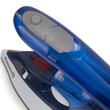 Mini utazó vasaló Hausberg HB-7810BL, 1000 W, 75 ml, kerámia, öntisztító funkcióval, fehér-kék