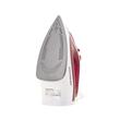 Hausberg HB-7850RS vasaló, 2000W, kerámia bevonatú acéltalp, 150 ml-es víztartály, Piros-Fehér