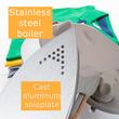 Gőzölős vasalóállomás HAUSBERG HB-7927RST, 2000-2400W, 60g/perc, 0,5l, Termosztát, Nyomás 6 bar, Dupla fűtés, Rusztikus