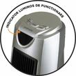 Toronyfűtés Hausberg HB-8503, 2000W, 2 teljesítményfokozat, digitális időzítő, ezüst