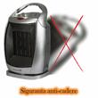Kerámia radiátor Hausberg HB 8770, 1500 W, kerámia fűtőelem, szellőző/meleg levegő/meleg levegő, integrált fogantyú