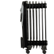 Elektromos fűtés Hausberg HB-8900NG, 1500 W, 7 elem, 3 teljesítményfokozat, állítható termosztát