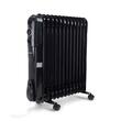 Elektromos olajfűtő HAUSBERG HB-8935, 3 fokozat, 1000-1500-2500 W, 13 elem 110 mm x 580 mm, állítható termosztát, fogantyú és kerekek a könnyű mozgatáshoz, működésjelző lámpa, fekete