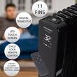 DIGITÁLIS ELEKTROMOS OLAJFŰTÉS 11 ELEMES HB8955NG