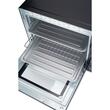 Elektromos sütő Hausberg HB-9265, 2000W, Hőmérséklet szabályozás 230 fok, Űrtartalom 65L, Turbóventilátor, Termosztát, Fekete