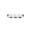 6 db Ertone muffin forma, 30 x 18 cm, piros MN753
