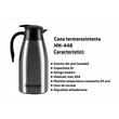 Ertone MN-448 hőálló bögre, 2 l-es, modern dizájn, rozsdamentes acél