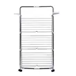 Uscator de rufe cu 3 nivele Ertone MN98U, pliabil cu suport de umerase, suporta 30 kg rufe, Inox