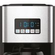 Digitális kávészűrő programozási funkcióval HAUSBERG HB3755, 1000-1200 W, 1,8 l, Wifi, LED kijelző, védelmi rendszer, Inox