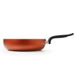 FLONAL Pepita Granit tapadásmentes mély WOK serpenyő 6 rétegű Mineralit kő hatású bevonattal, 28cm