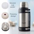 Termos Hausberg HB-H1456, capacitate 2l, material inox