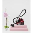 Porszívó zsák nélkül Hausberg HB-2820RS, 2200 W, 4,5 L, Fekete/Vörös