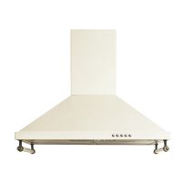 Rusztikus dekoratív páraelszívó Hausberg HB-1500, Szívóteljesítmény 450 m3/h, 1 motor, 60 cm rozsdamentes acél