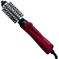 Forgókefe Hausberg HB-191RS, 900 W, 2 sebesség, 2 hőmérséklet-beállítás, fekete/piros
