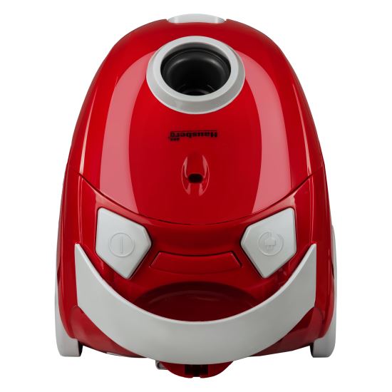 Hausberg HB2080RS zsákos porszívó, 700 W, Űrtartalom 1,5 l, piros/szürke