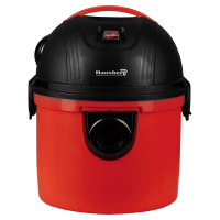 Porszívó nedves és száraz szívással Hausberg HB-2095RZ, 1200 W, nagy kapacitású, 15 l, piros/fekete
